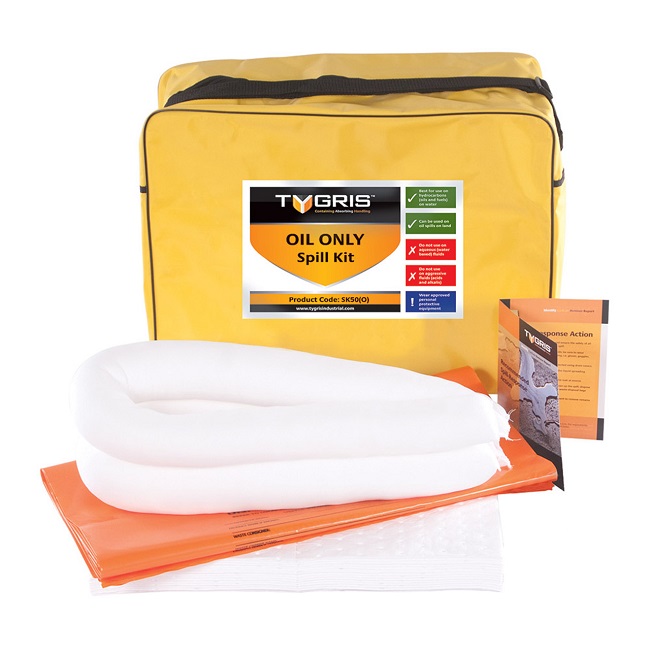 TYGRIS On-The-Go Oil Only Spill Kit 50L - SK50(O)